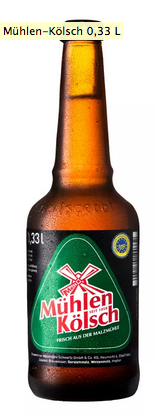 Flasche Bier Mühlen Kölsch 0,5L