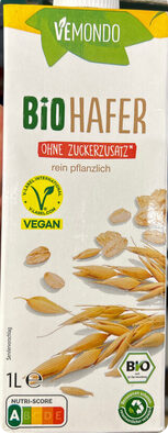 Bio Hafermilch - Vemondo - 1 L