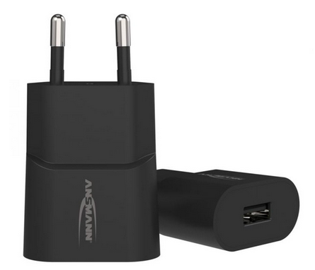 Ansmann HC105 Charger schwarz, USB Ladegerät