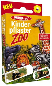 WUNDMED Kinderpflaster Zoo 10 Stück