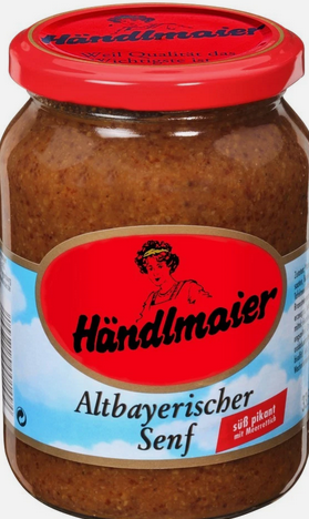 HÄNDLMAIER Altbayischer Senf (süß) 385g