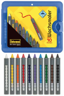 Wachsmaler 10 Farben