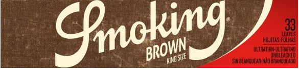 Smoking Brown King Size 33er Blättchen