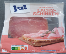 JA! Delikatess Lachsschinken 100g