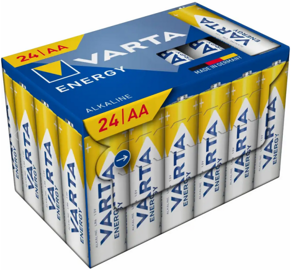 Varta Batterien ENERGY AA Clear Value Pack 24 Stück