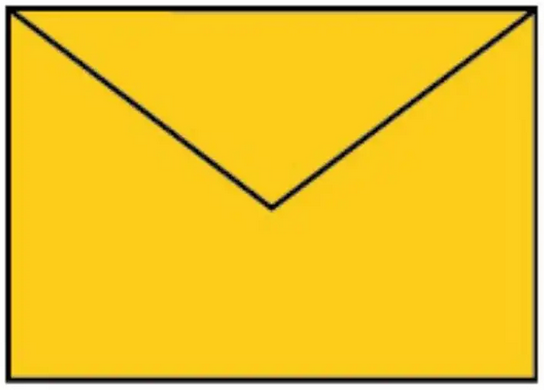 RÖSSLER Briefumschläge Coloretti goldgelb DIN C6 5 Stück